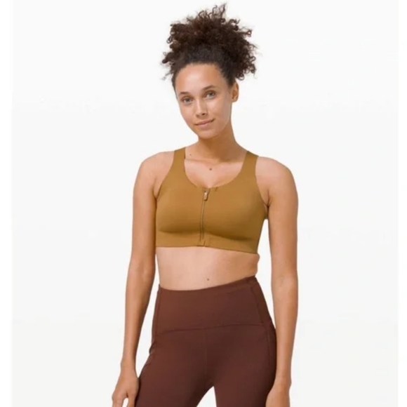 lululemon athletica Other - Lululemon Enlite Bra Zip Front C34